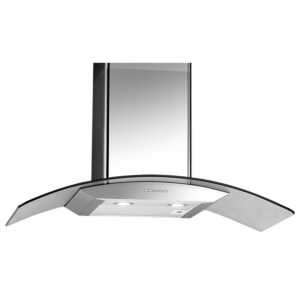 CAMPANA WHIRLPOOL DECO.90CM VIDRIO