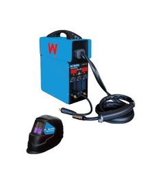 SOLDADOR+CARETA AWELCO 130A MIG TIG ELEC