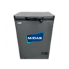 CONGELADOR MIDAS 130LTS NEGRO